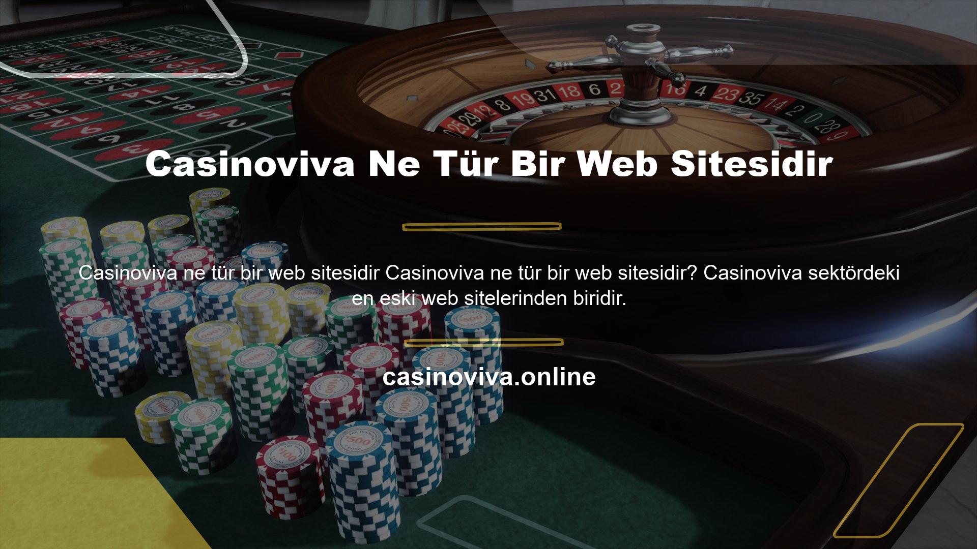Casinoviva ne tür bir web sitesidir