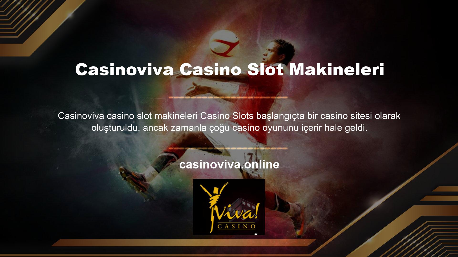 Casinoviva casino slot makineleri