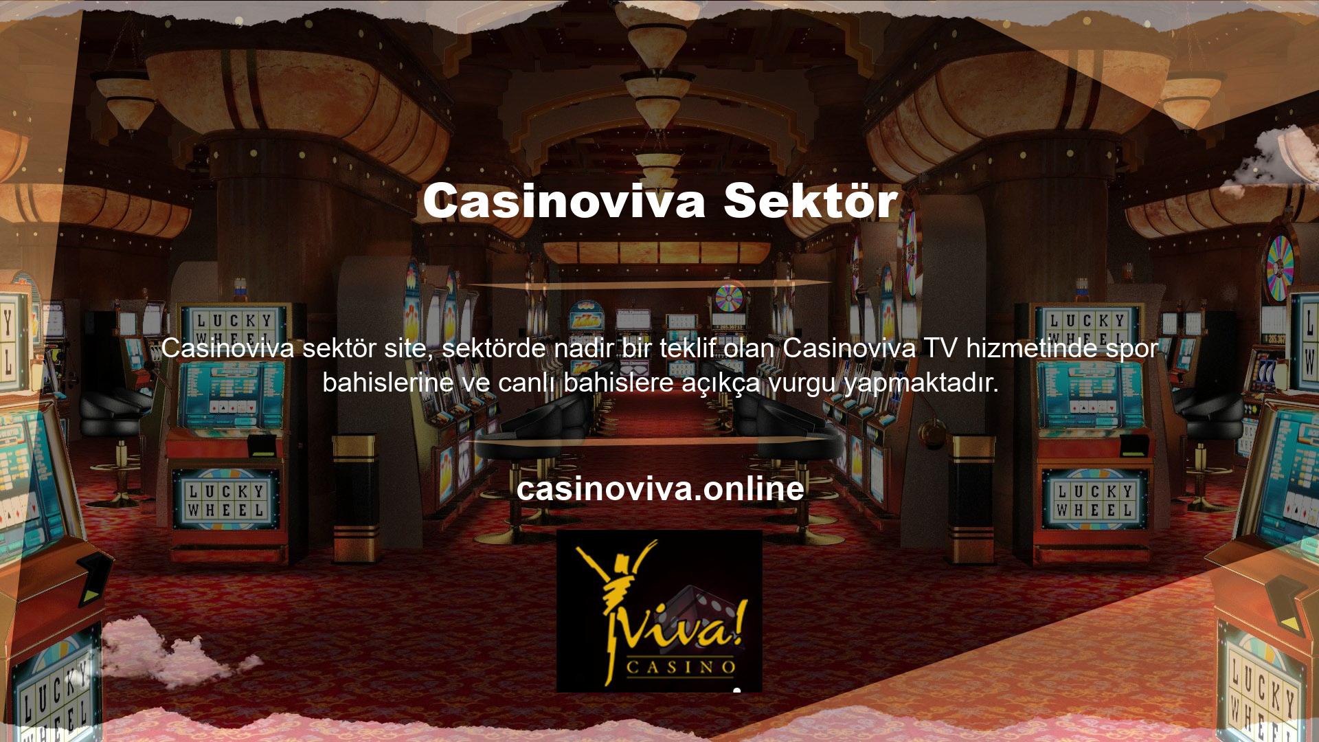 Casinoviva sitelerinde bahis yaparken bilmeniz gereken birkaç detay var